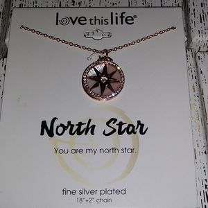 Love This Life necklace North Star